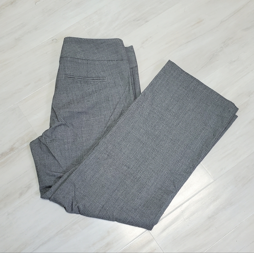Dockers Grey Mid Rise Curvy Dress Pants